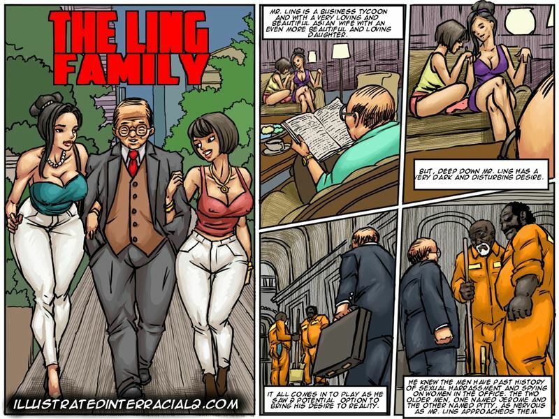 illustratedinterracial - The Ling Family