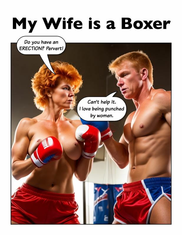 My Wife is a Boxer - AI Generated