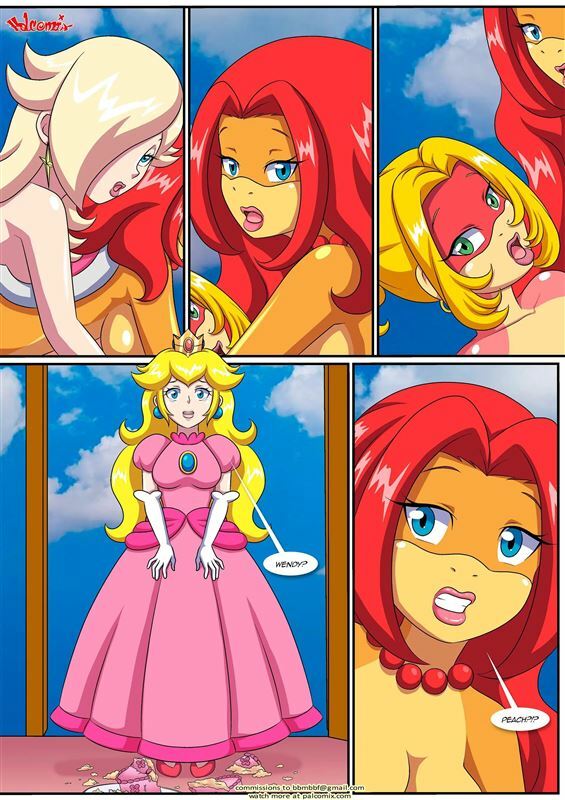 Palcomix - Peach X Wendy (Mario) 4