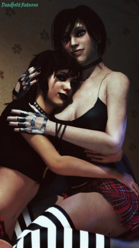 Deadboltreturns – Heather and Chloe Midnight Photoshoot Part 1
