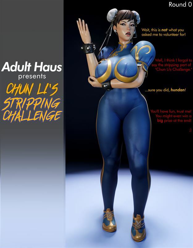 Adult Haus - Adult Haus Presents Chun Li's Stripping Challenge