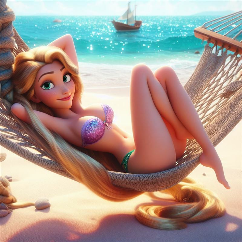AICad20 – Rapunzel on the beach