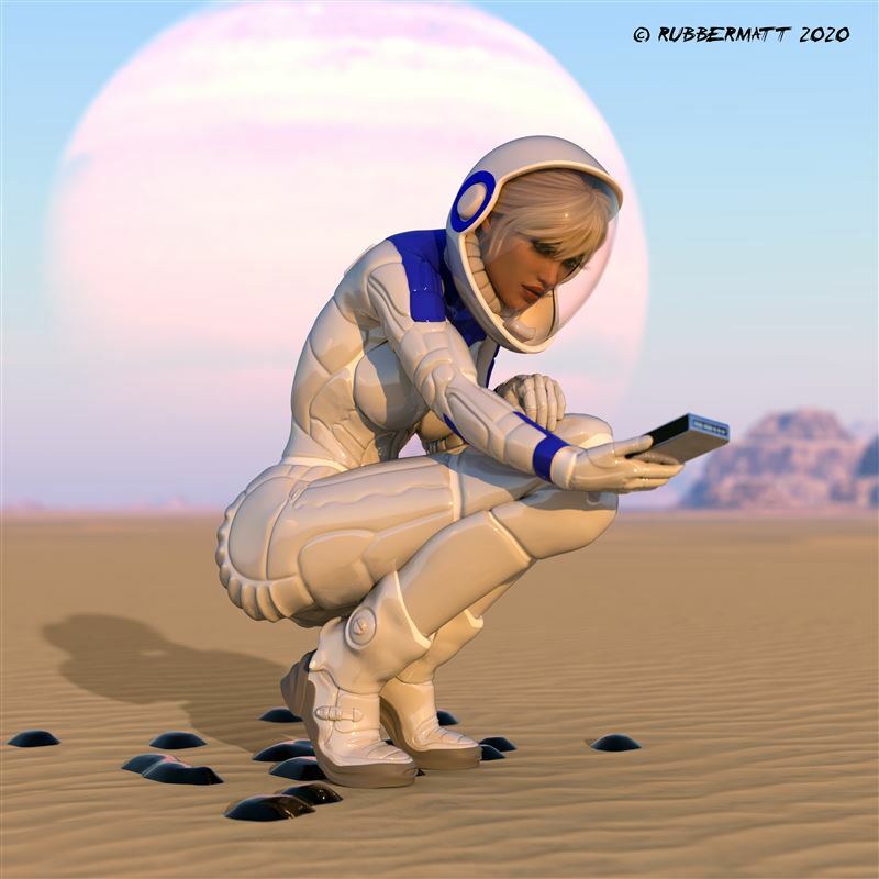 Rubbermatt - Space Explorers 1